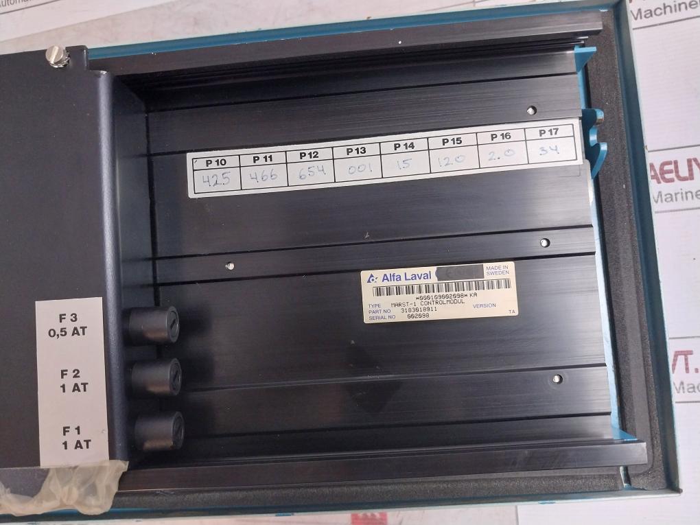 Alfa-laval Marst-1 Control Module 3183018911, 31830-1898-1 Vc- 3-d