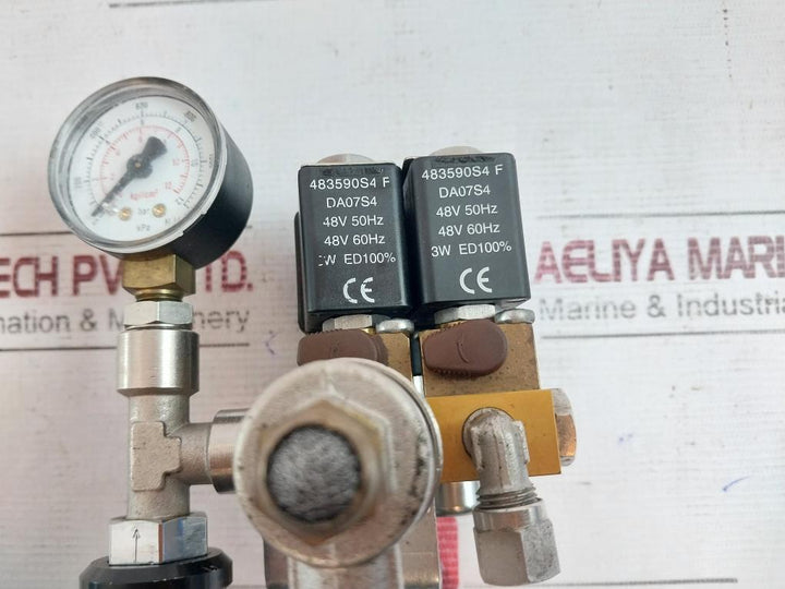 Alfa Laval 176349880 Solenoid Valve Block 48886002 3W 1.2–1.5 Mm