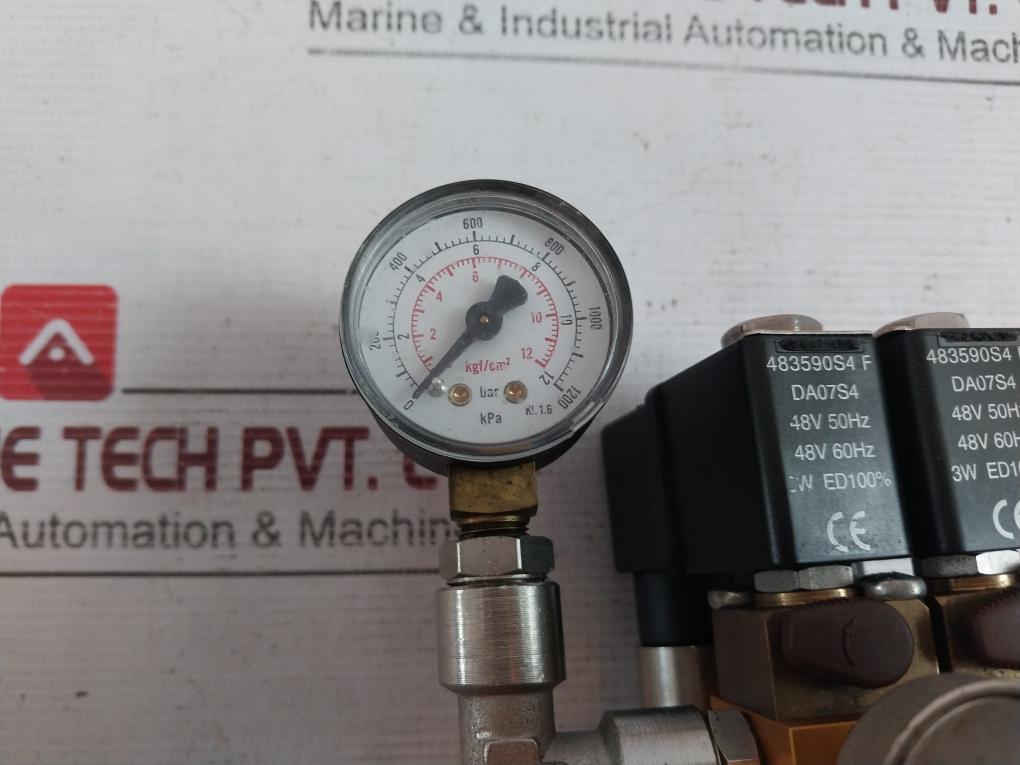 Alfa Laval 176349880 Solenoid Valve Block 48886002 3W 1.2–1.5 Mm