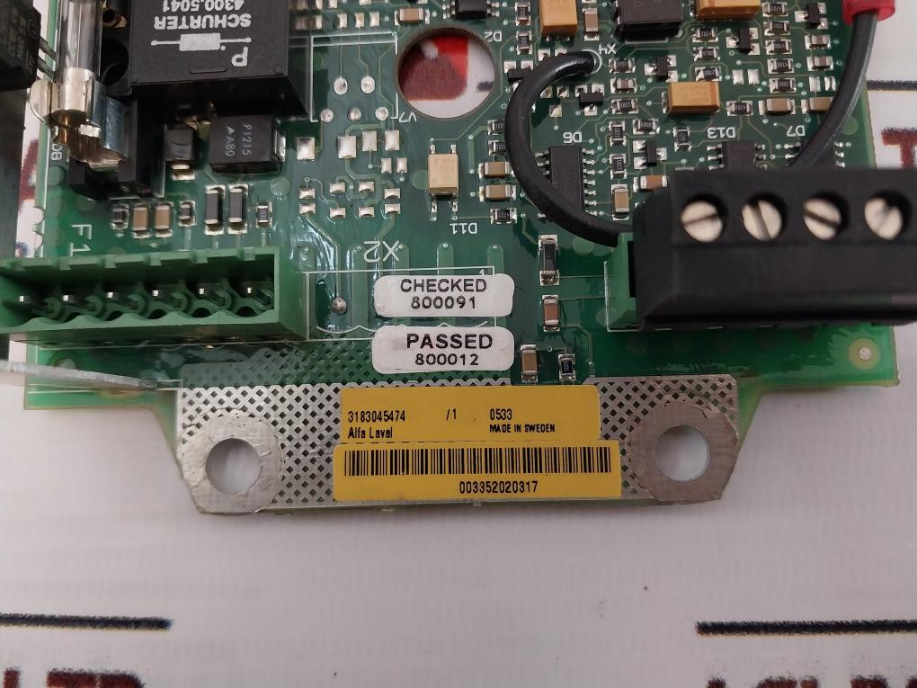 Alfa Laval 3183045474 /1 Printed Circuit Board
