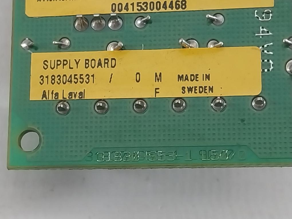 Alfa Laval 3183045531 Supply Circuit Board 94V