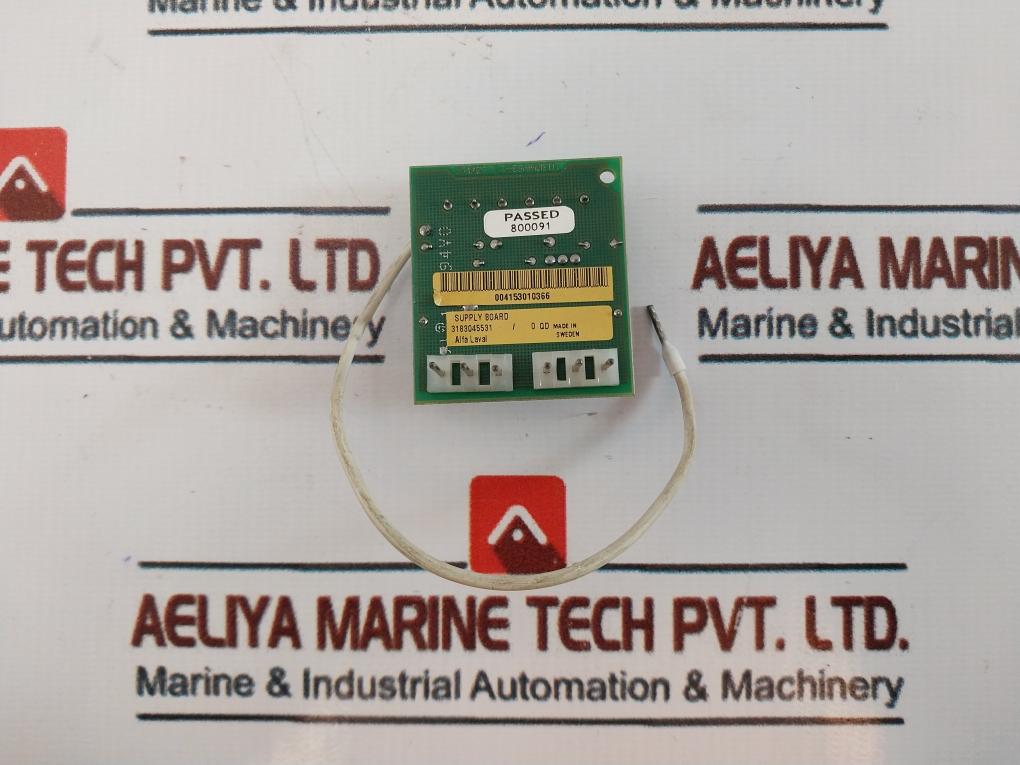 Alfa Laval 318304653-1 Supply Board 94v0