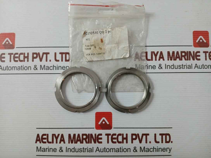 Alfa Laval 521935-01 Slotted Bearing Locknut