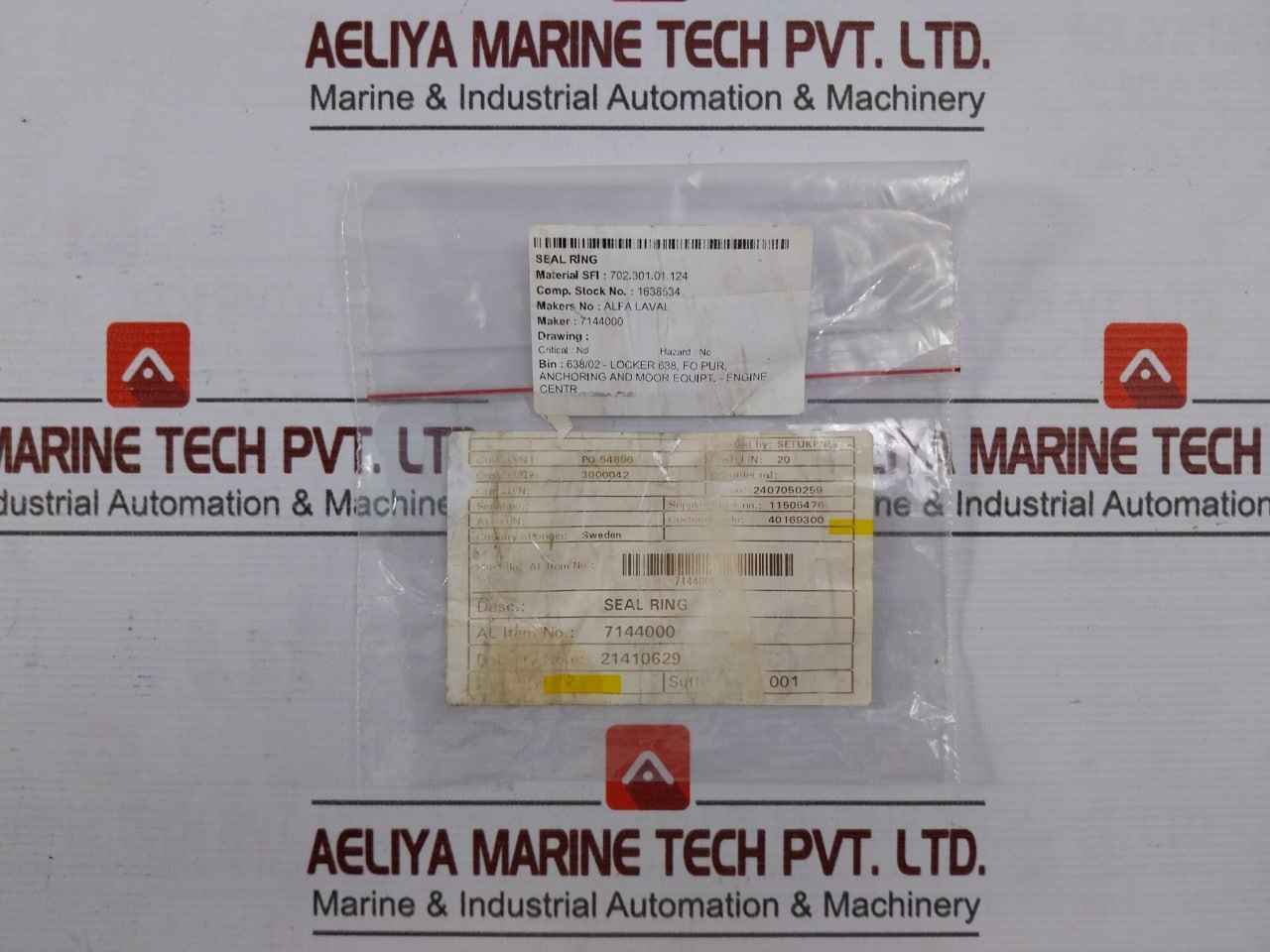 Alfa Laval 7144000 Seal Ring