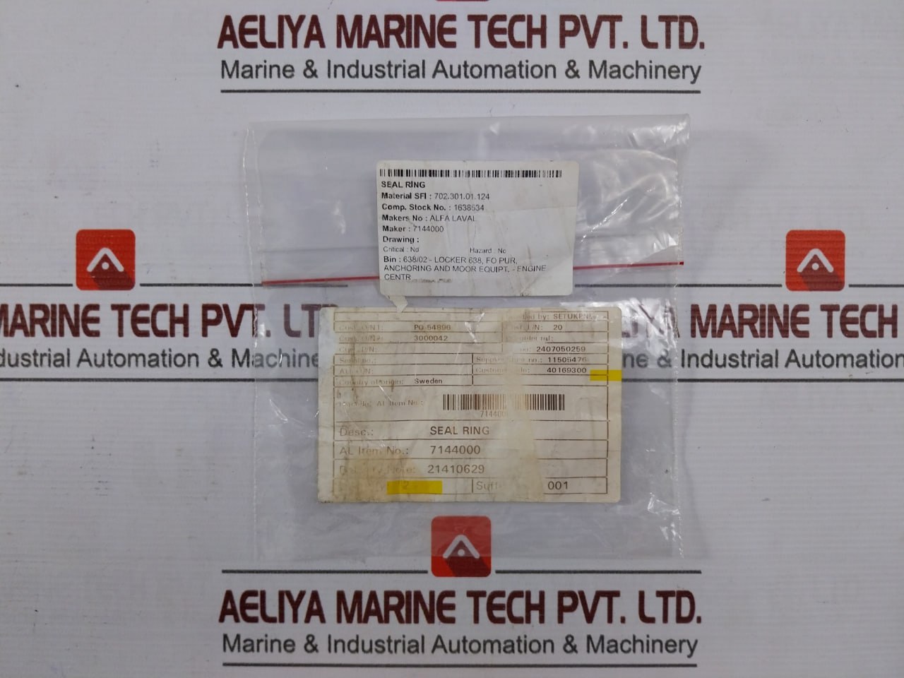 Alfa Laval 7144000 Seal Ring