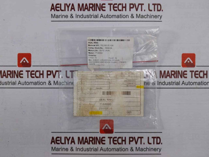 Alfa Laval 7144000 Seal Ring