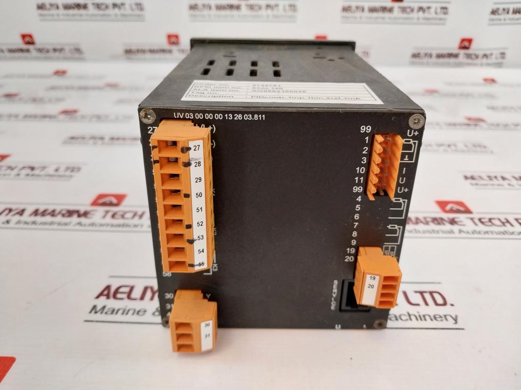 Alfa Laval 93al140 Pid Controller 1inp, 1bin, 2rel, 1ma
