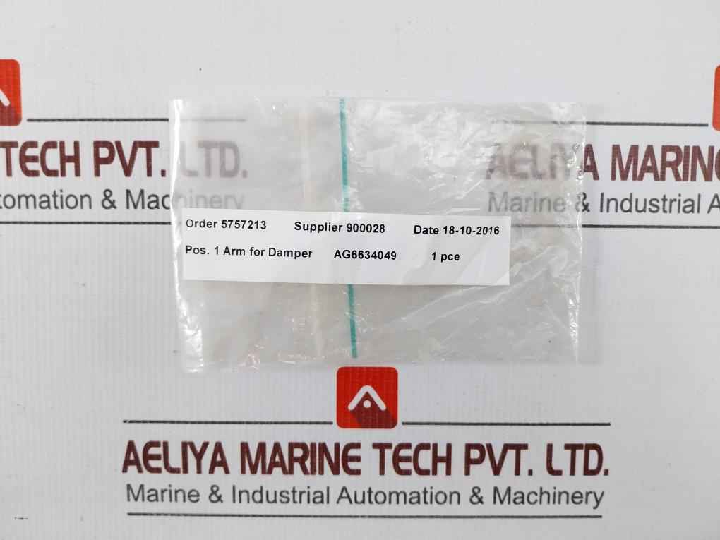 Alfa Laval Ag6634049 Arm For Damper