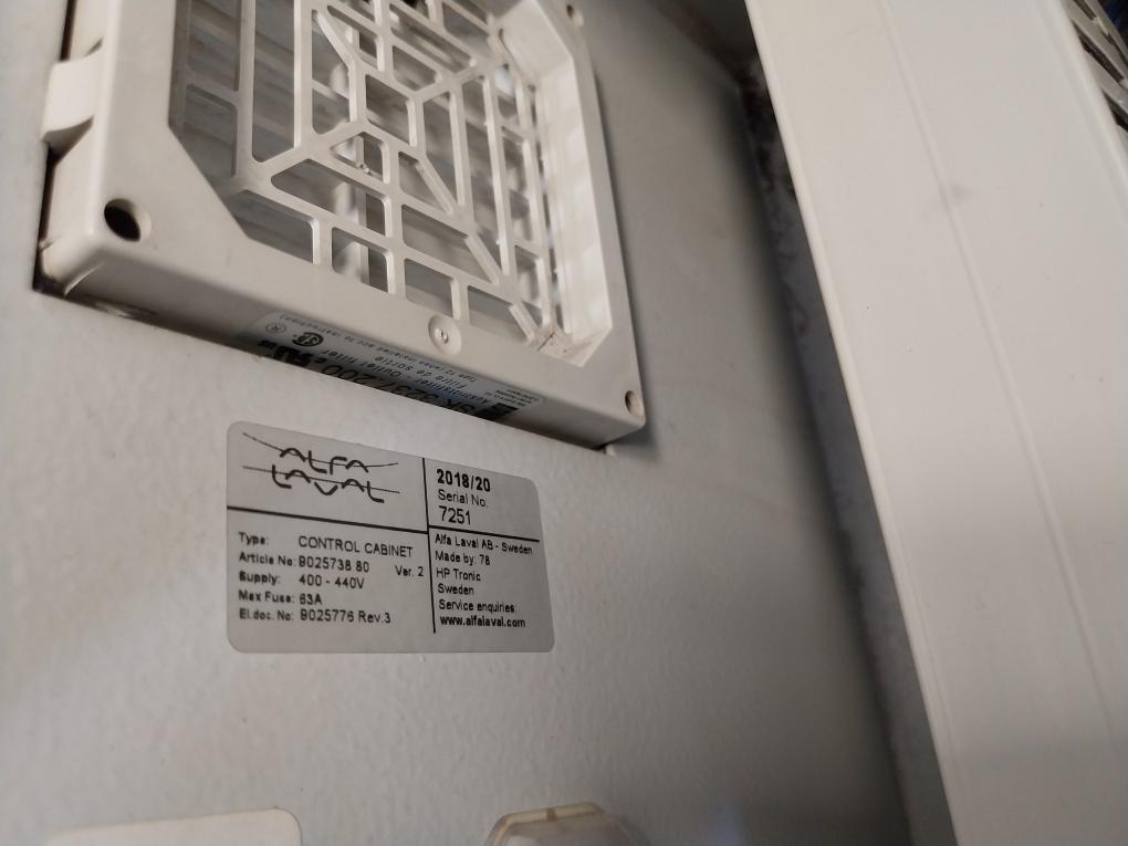 Alfa Laval Ballast Water Treatment System 9042378 01 Pureballast 3.1