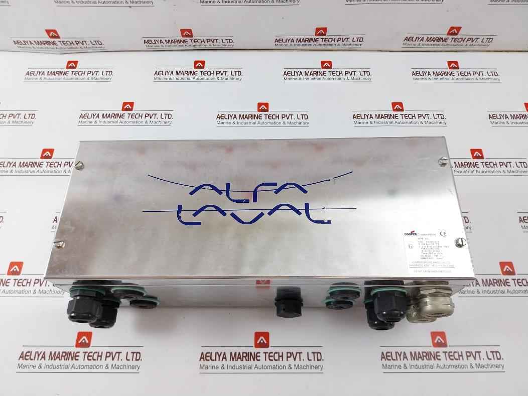 Alfa Laval Cooper Crouse-hinds Xcl Control Panel Enclosure Ip66 T95c 690v 6mm2