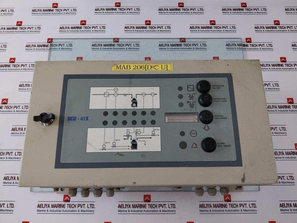 Alfa Laval Dcu-41X Discharge Control Unit 48Vac 50Hz Ver: 5.1 S