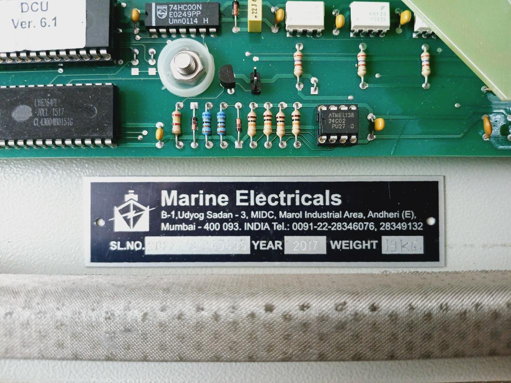 Alfa Laval Dcu-41X Discharge Control Unit Self Cleaning Ver 5.1 24Vdc