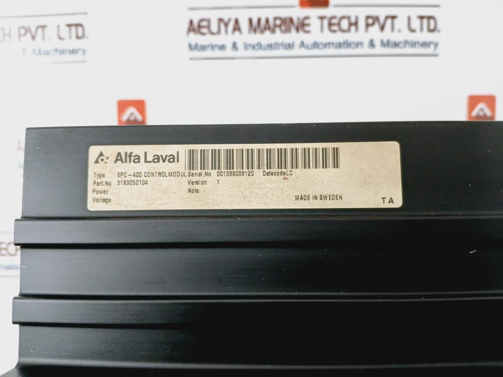 Alfa Laval EPC-400 Control Module 3183050104 Used