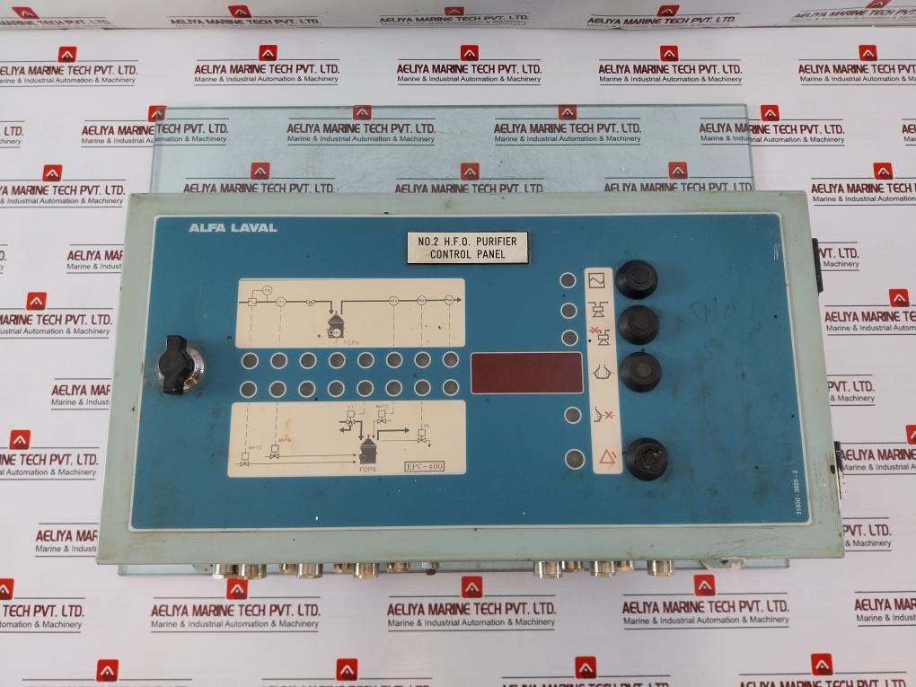 Alfa Laval Epc-400 Control Module W/ B-4635-2/3 Plc Power Supply Ver. 1