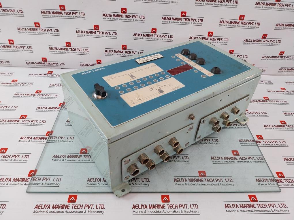 Alfa Laval Epc-400 Control Module W/ B-4635-2/3 Plc Power Supply Ver. 1