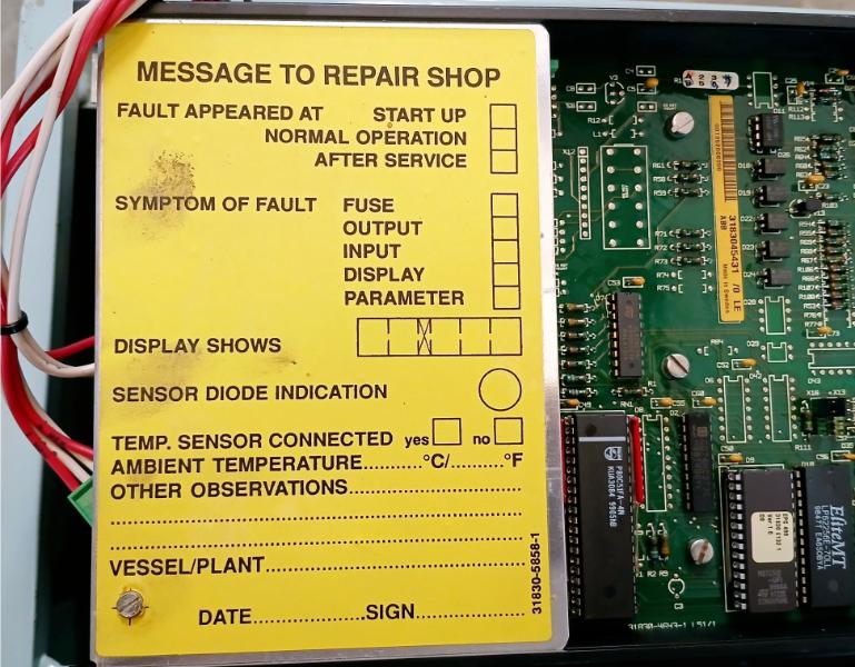 Alfa Laval Epc-400 Control Module W/ Epc-41 Pl Controller