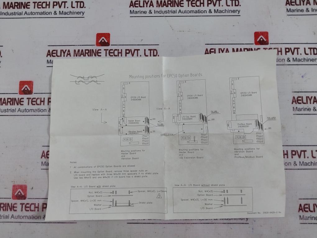Alfa Laval 3183045492 Epc 50 Printed Circuit Board Kit