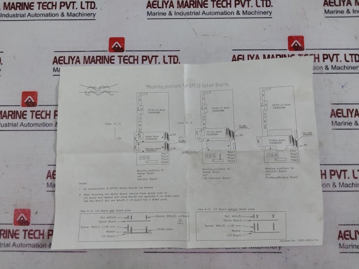 Alfa Laval 3183045492 Epc 50 Printed Circuit Board Kit