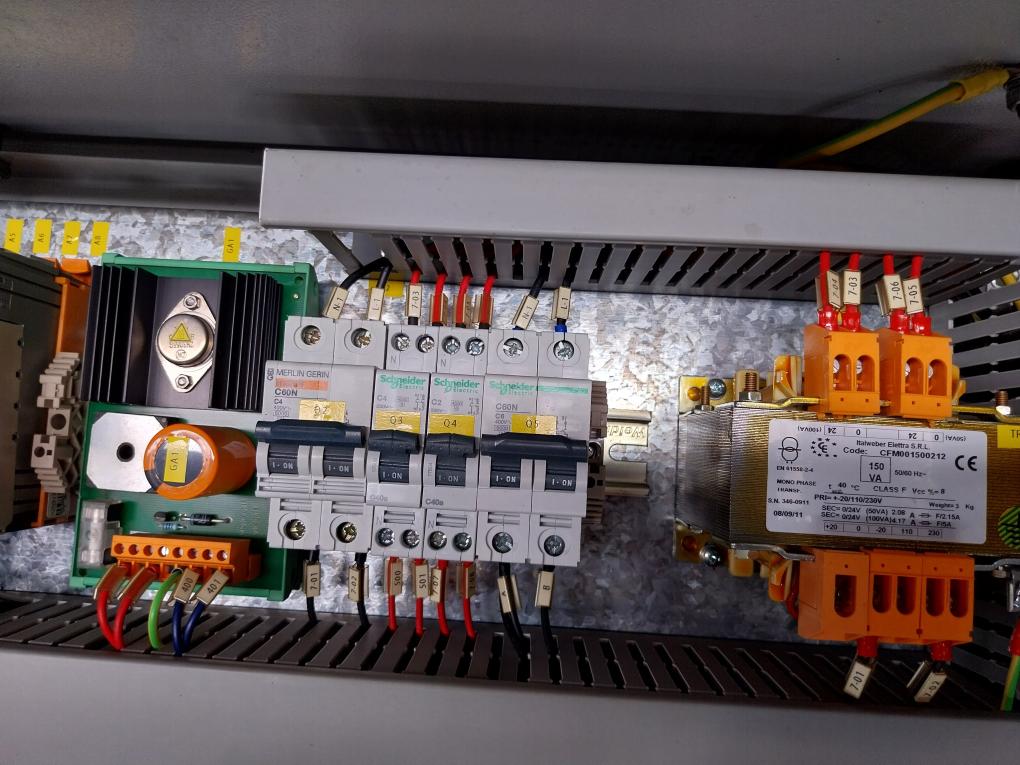 Alfa Laval Epc 60 Control Panel 51475558-80 230V 60Hz Ip54 Rev H0