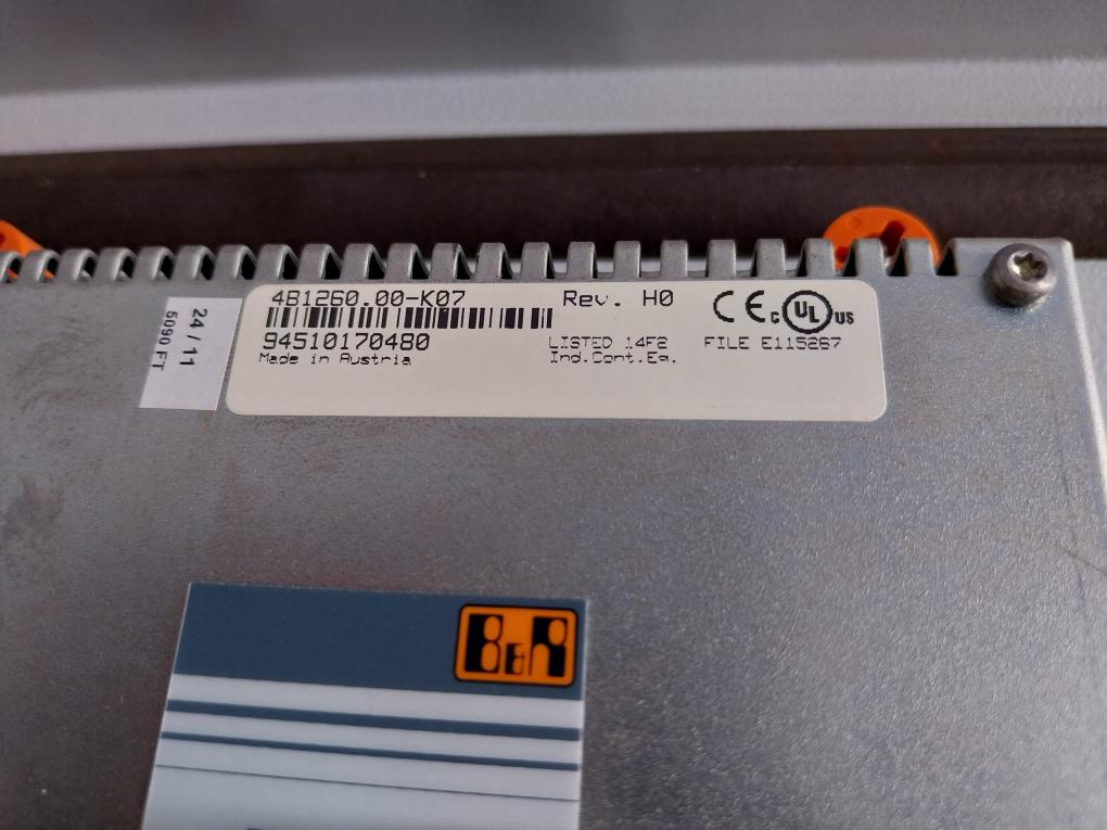 Alfa Laval Epc 60 Control Panel 51475558-80 230V 60Hz Ip54 Rev H0