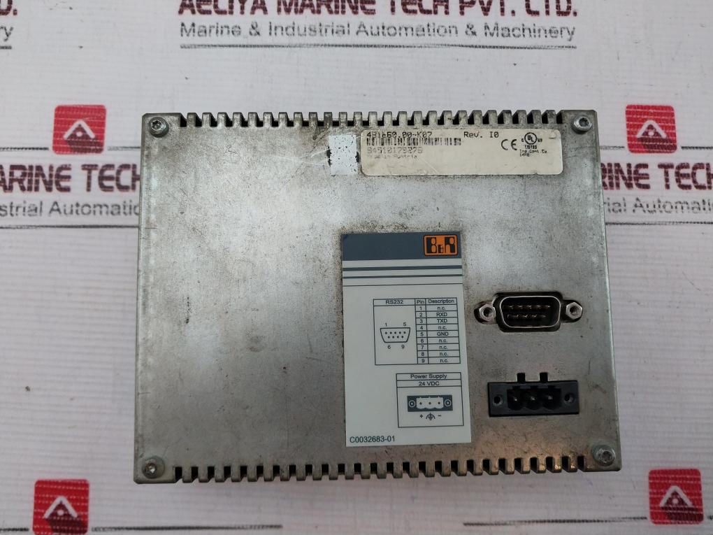 Alfa Laval Epc 60 Control Panel Rev I0