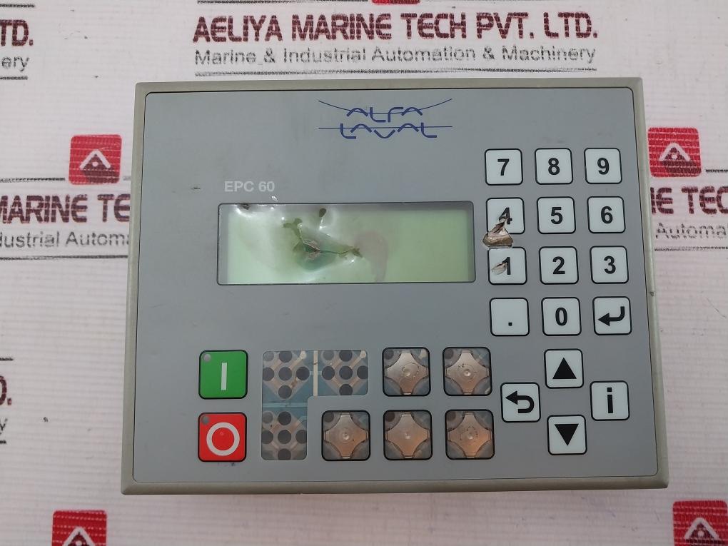 Alfa Laval Epc 60 Control Panel Rev I0