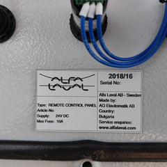 Alfa Laval Remote Control Panel 640001601