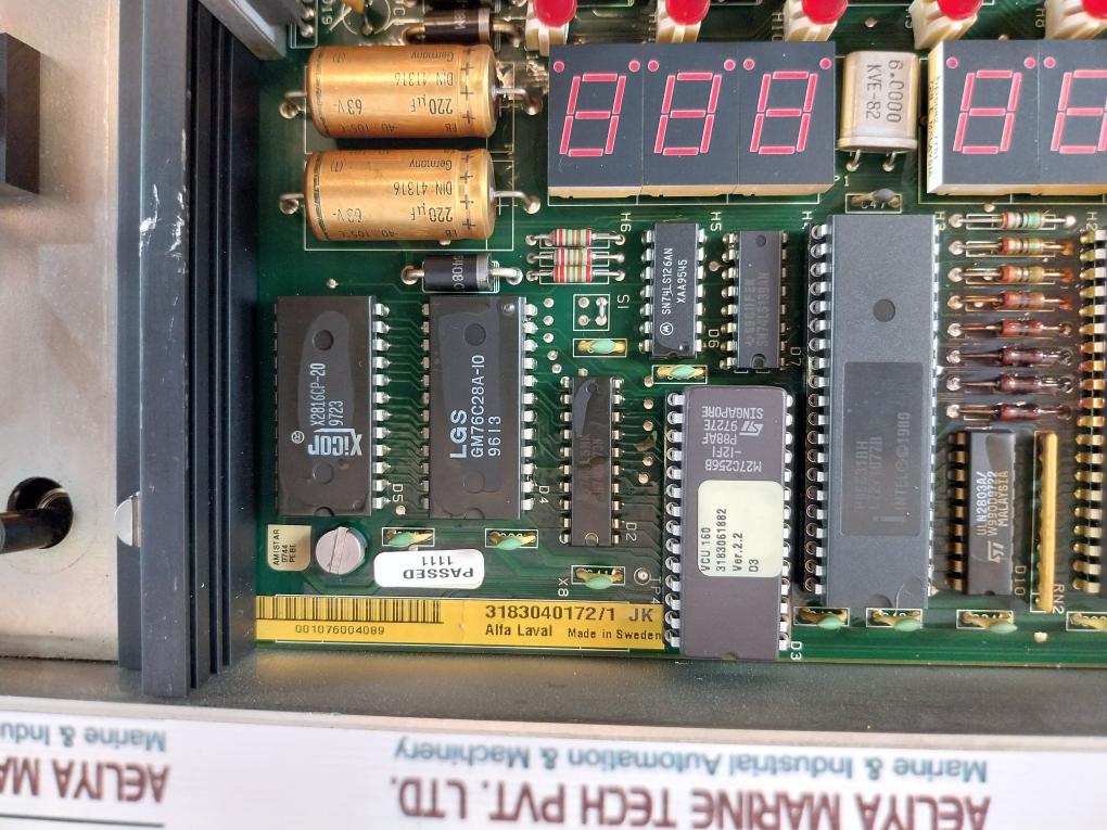 Alfa Laval Vcu-160R Viscocity Control Unit