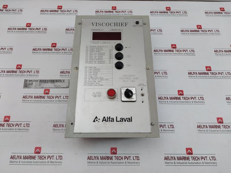 Alfa Laval Viscocity Control Unit 3183052031 Vcu-160R