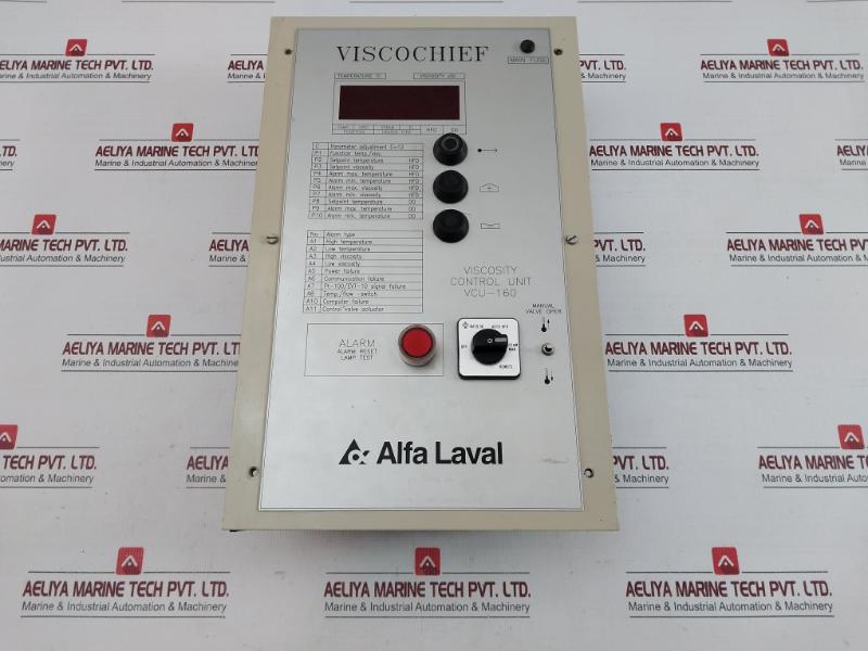 Alfa Laval Viscocity Control Unit 3183052031 Vcu-160R