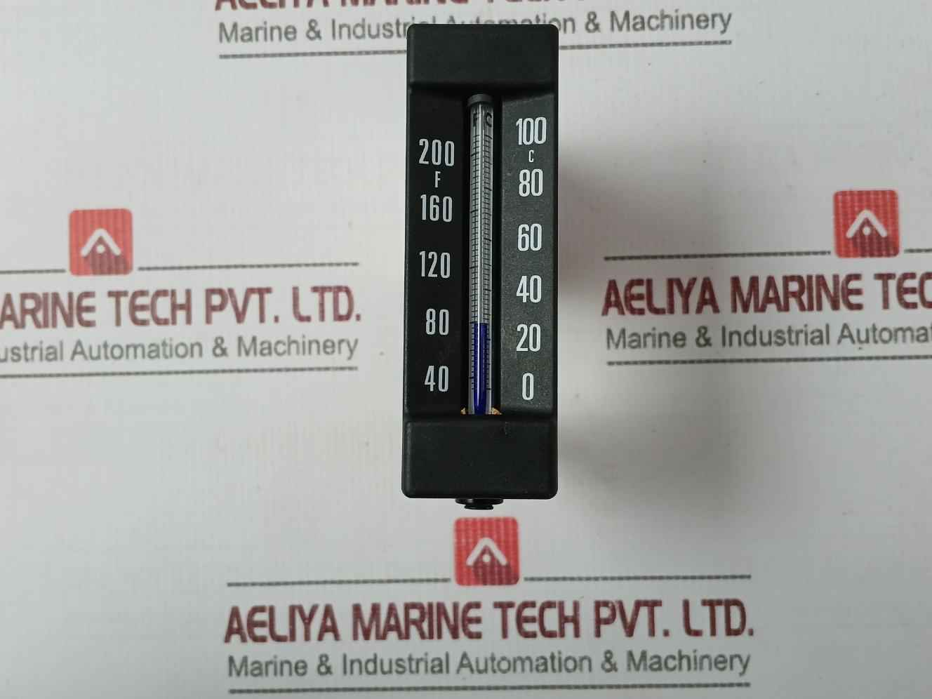 Alfa Laval 9852318901 L-shaped Thermometer 0-100 C/40-200 F New