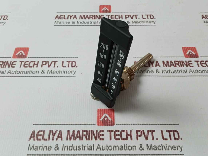 Alfa Laval 9852318901 L-shaped Thermometer 0-100 C/40-200 F New