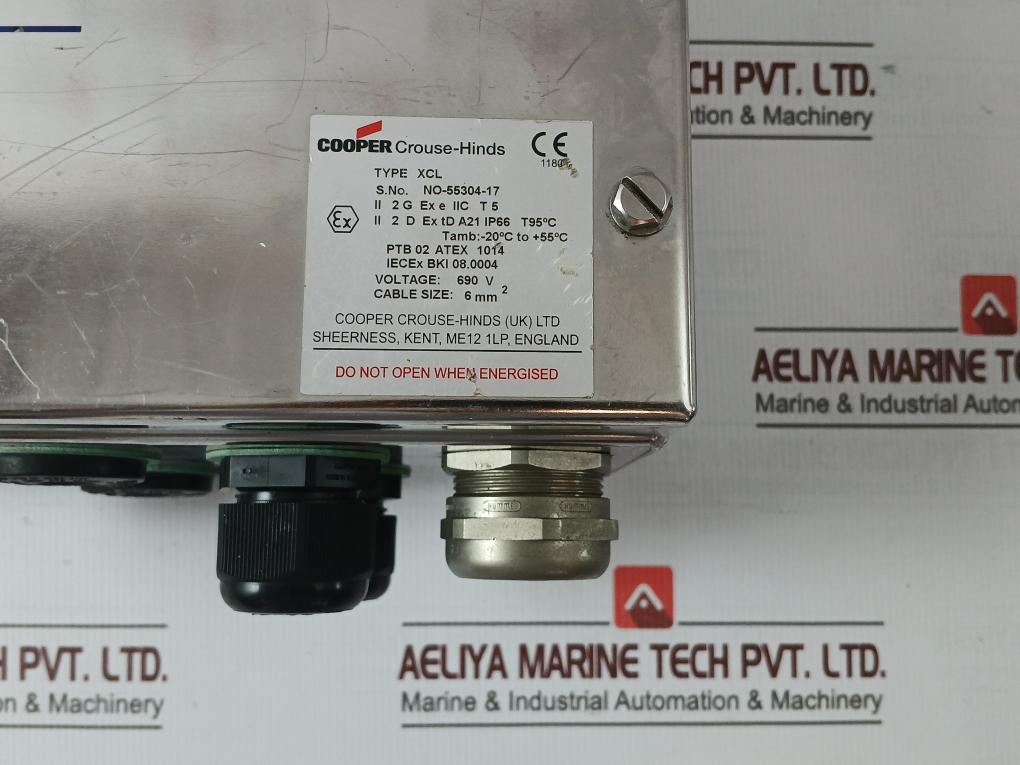 Alfa Laval Xcl Explosion-proof Electrical Enclosure 690V Ip66 Eq26828F001