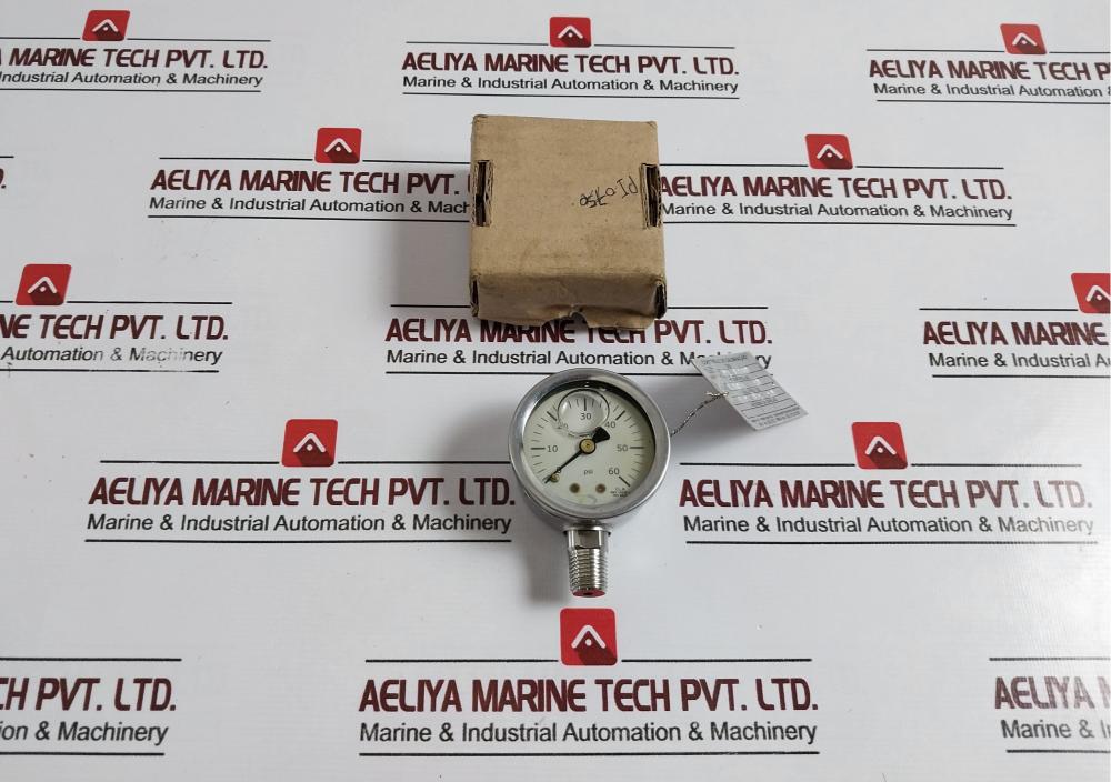 Alianca Comercial Nbr 14105-1 Manometer 0-60 Psi Shimmer-ind.bras.