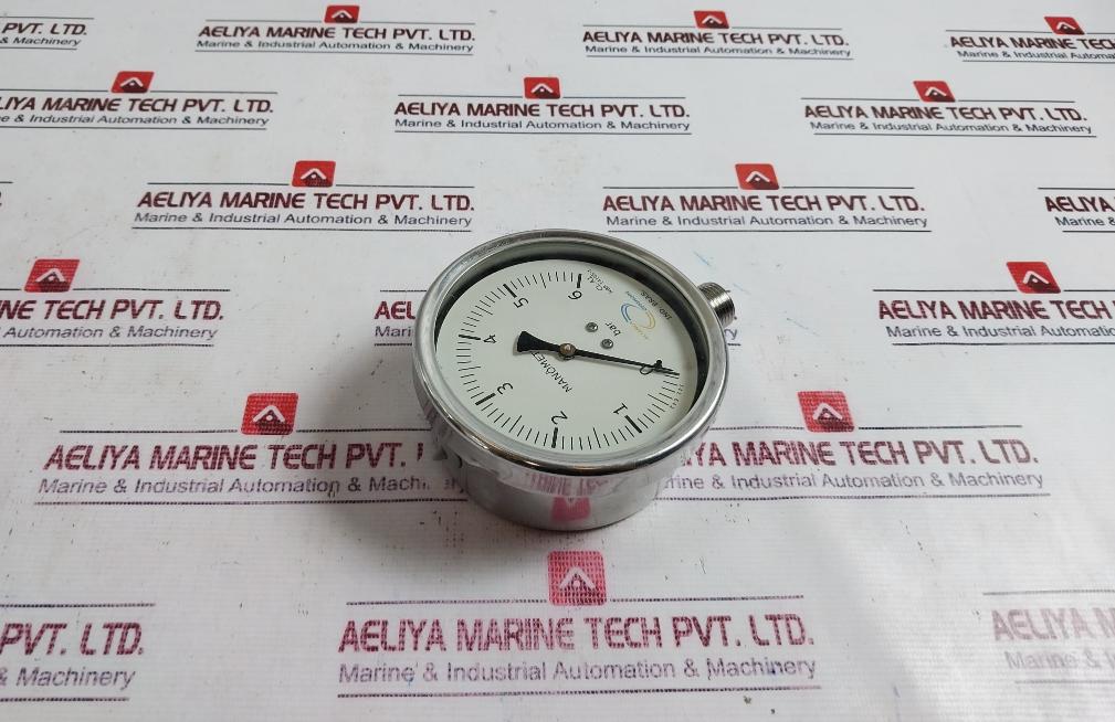 Alianca Offshore Nbr 14105-1 Manometer Pressure Gauge 0-6 Bar