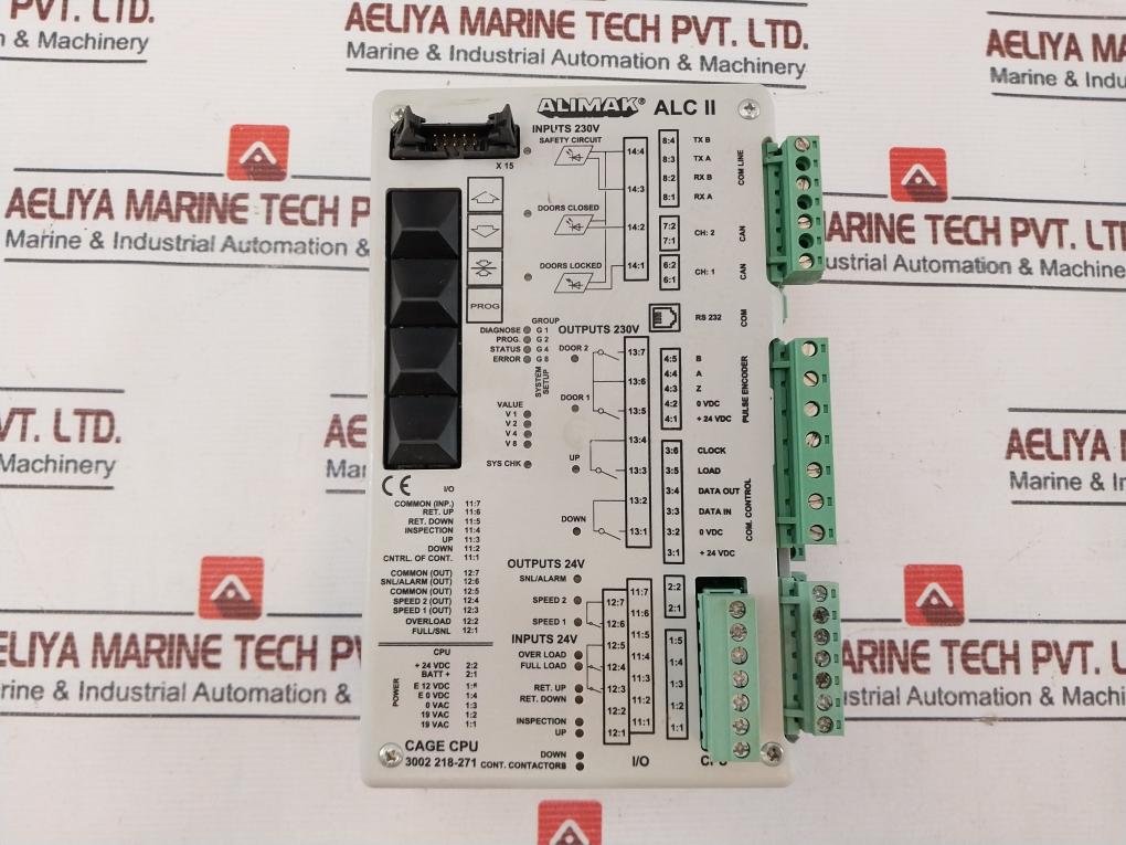 Alimak 3002 218-271 Cage CPU Module 230v/24v