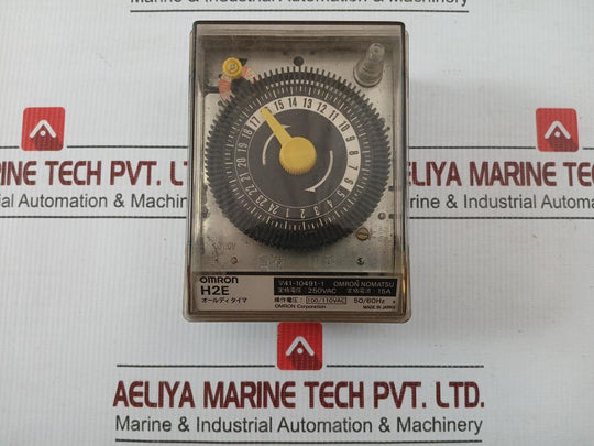 All Day Timer Switch 50/60 Hz 100/110 Vac 15A Omron H2E