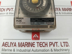 All Day Timer Switch 50/60 Hz 100/110 Vac 15A Omron H2E