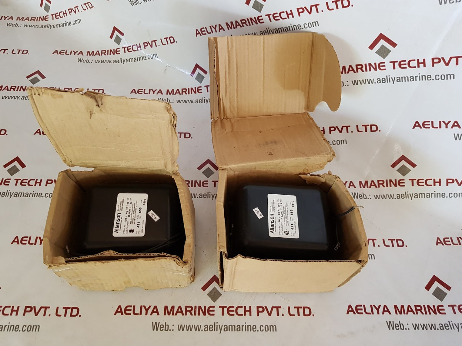 Allanson 655 Ignition Transformer 120V 60Hz 250Va