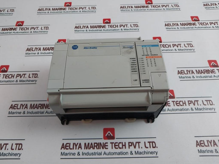 Allen-Bradley 1764-24Bwa Micrologix 1500 Ac Power Base Unit 1764-Mm1Rtc Rev A