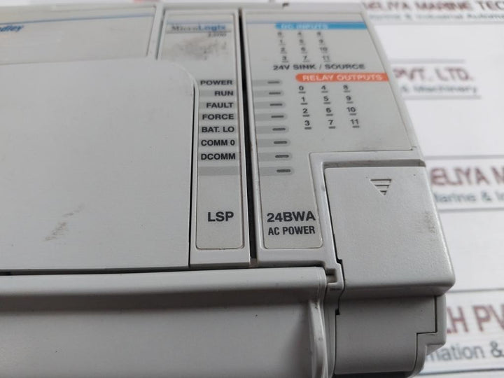 Allen-Bradley 1764-24Bwa Micrologix 1500 Ac Power Base Unit 1764-Mm1Rtc Rev A