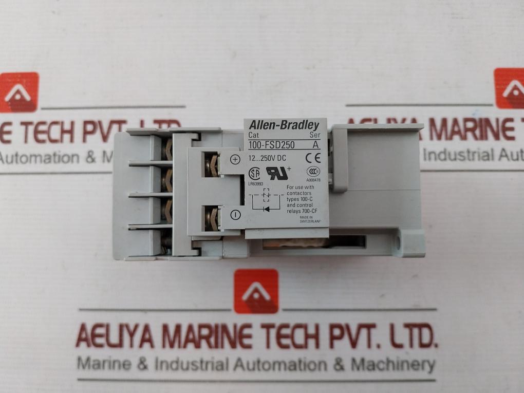 Allen-bradley 100-c09Z*01 Contactor Ser A En/Iec 60947 600V Ac 25A