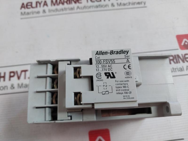 Allen-bradley 100-c09Z*01 Ser A Contactor 60947-4-1/-5-1 8Kv Ac-1 690V 32A 600V