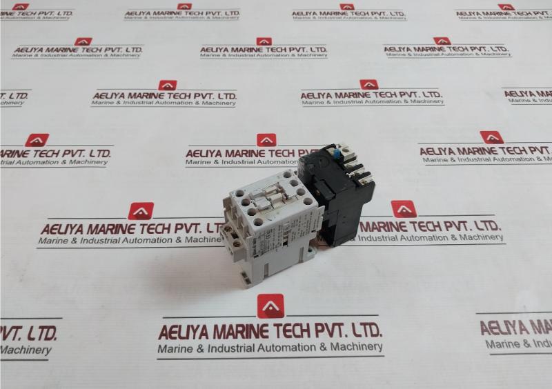 Allen-bradley 100-c12*10 Amps Contactor With Thermal Overload Relay 600V Ser. A