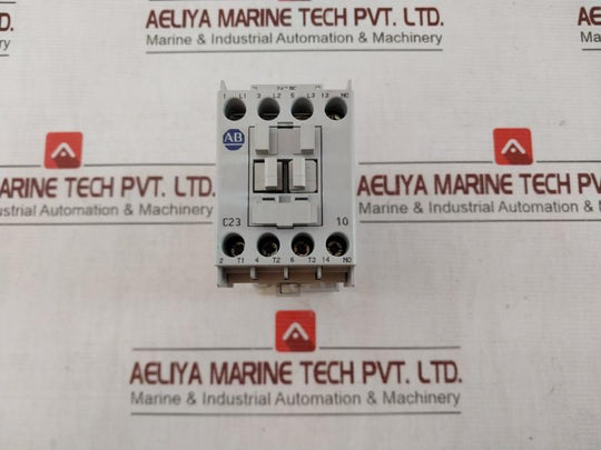 Allen-bradley 100-c23Z*10 Ser: C Contactor 600Vac 30A 24V Dc