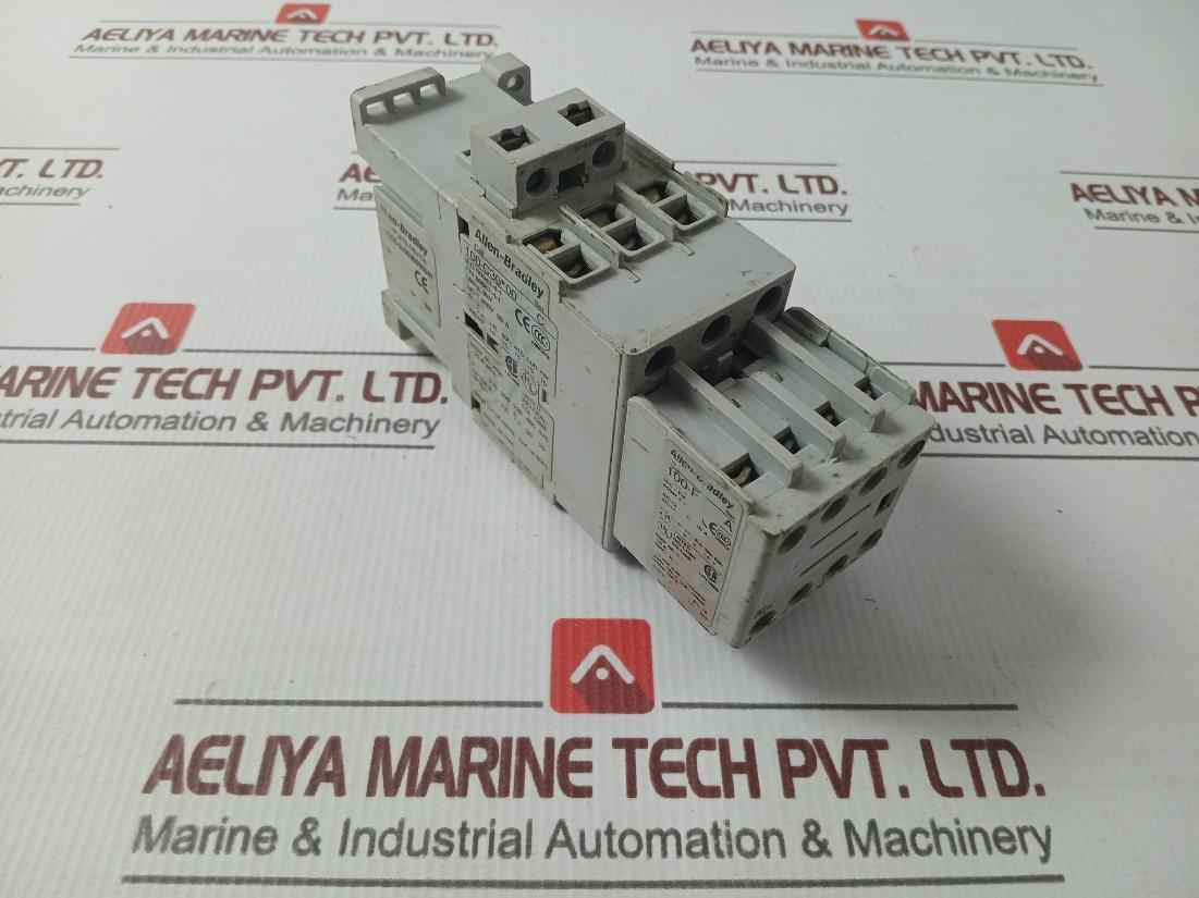 Allen-bradley 100-c30*00 Iec Contactor With 100-f Auxiliary Contact Block