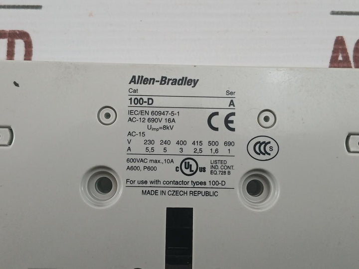 Allen-bradley 100-d
