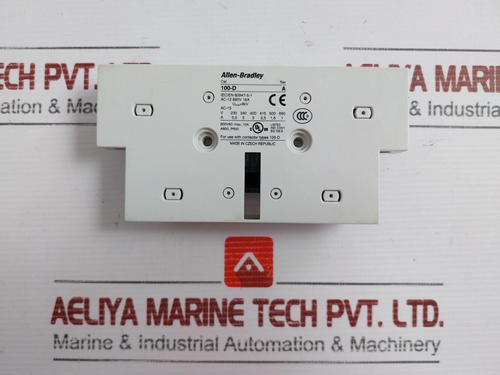 Contactor Auxiliary Contact Block 100-d S1-11 Allen-bradley