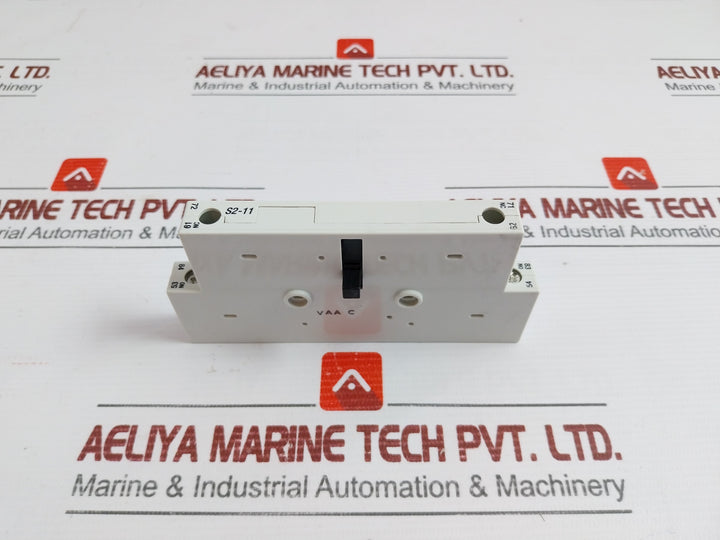 100-d S2-11 Auxiliary Contact Block Allen-bradley Ser: A 600Vac Max., 10A