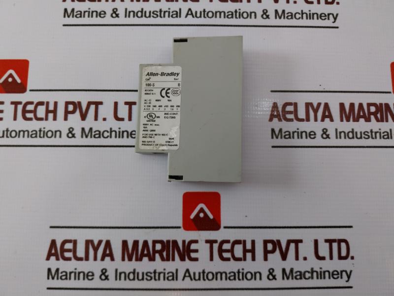 Allen-bradley 100-s Auxiliary Contact 10a 600v Ac Ser B 100-s 100-sa11 B 1705 77